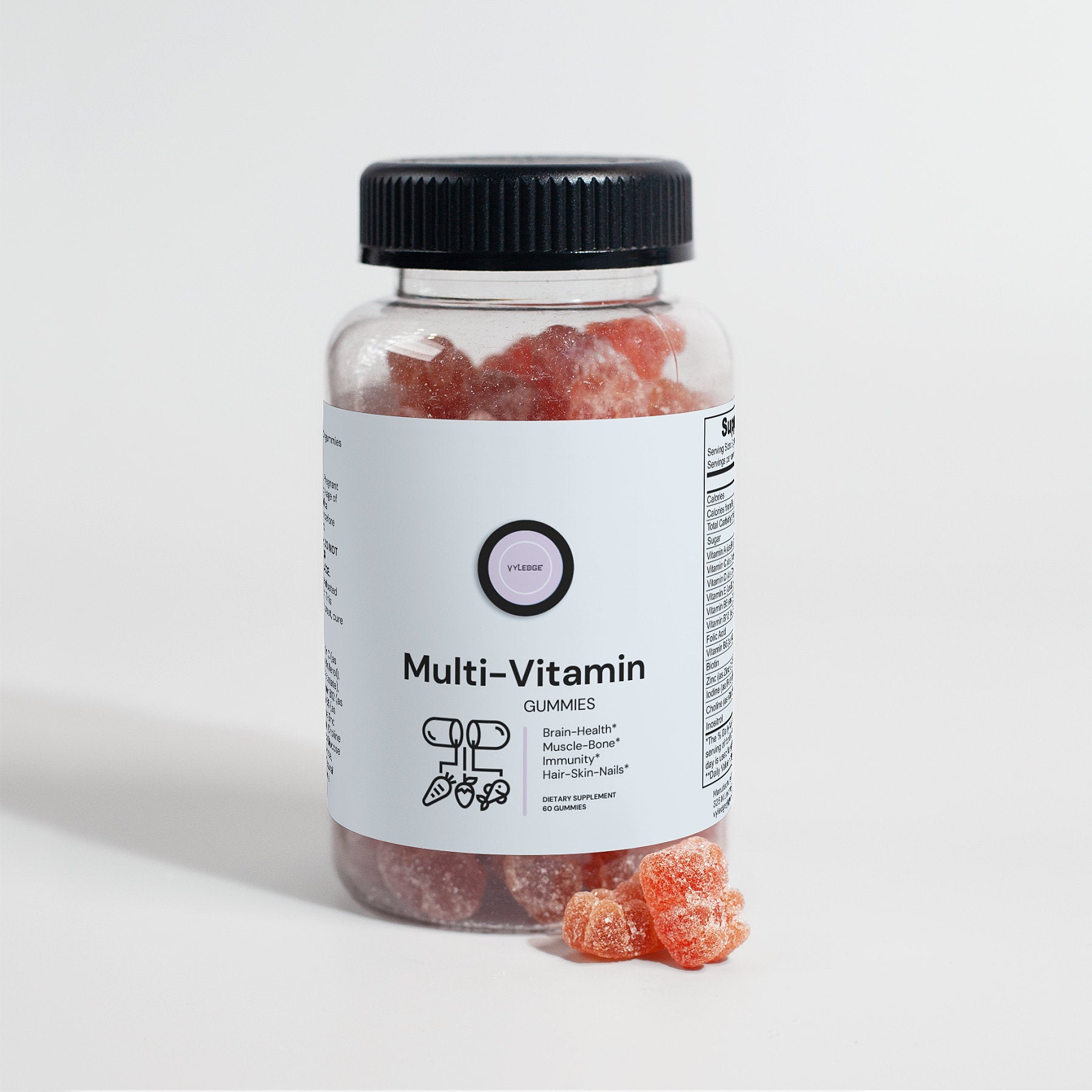 Adult Multivitamin Strawberry Gummy Bears