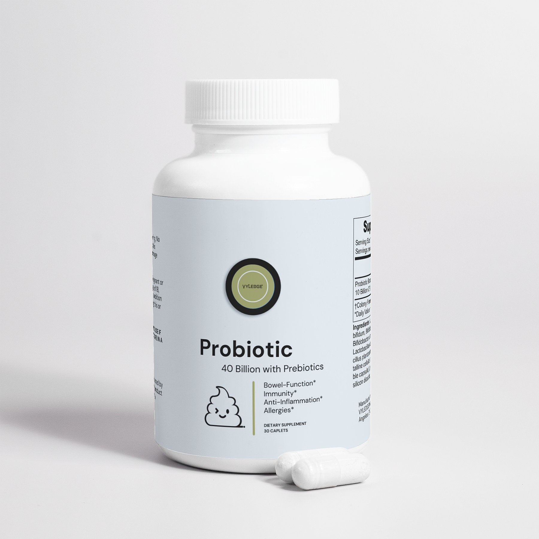 40 Billion Probiotic with Prebiotic Blend