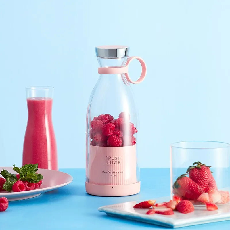 Mini Portable Wireless Electric Juicer