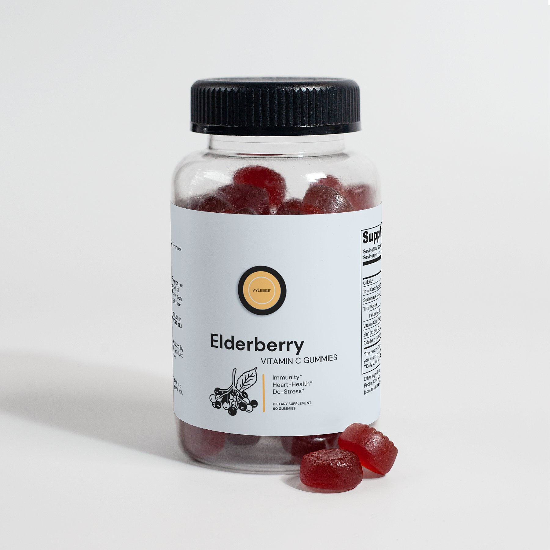 Elderberry & Vitamin C Gummy Immune Booster